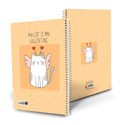 دفتر 100 برگ ایمان لوكس فانتزی 9702