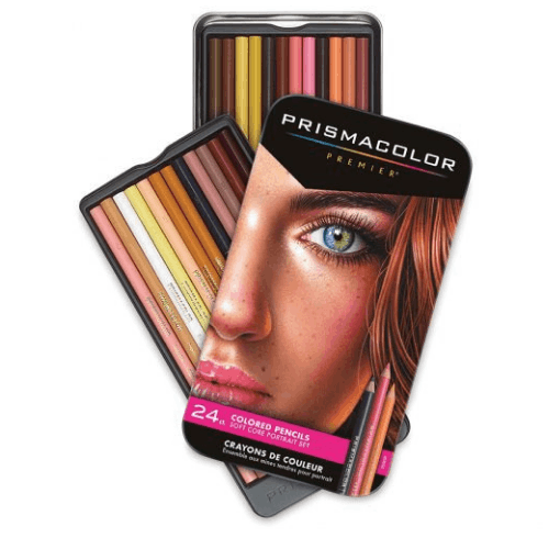 مدادرنگی 24 رنگ پریسماکالر طیف رنگ پوست
